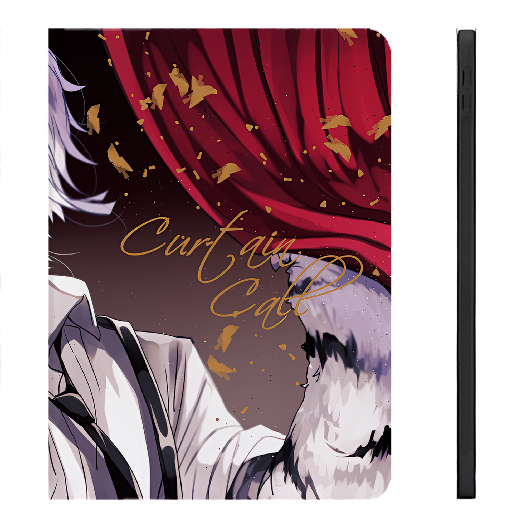 （画像用） 文豪ストレイドッグス Bungo Stray Dogs IPadケース ペンホルダー付き ブックスタイルデザイン